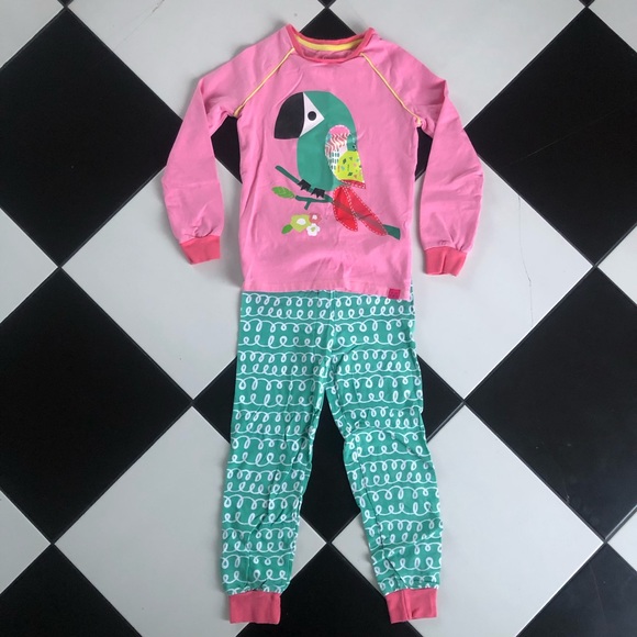 Girls Toucan Pajama Set - Picture 1 of 8